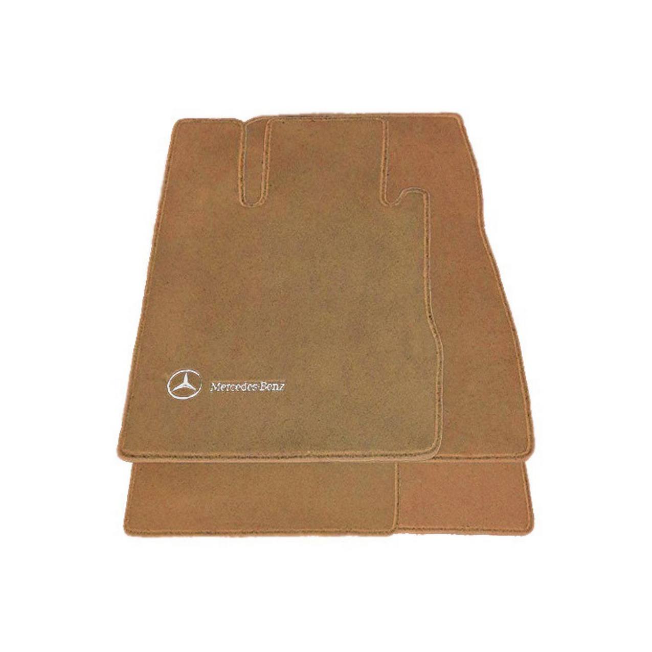 Mercedes Floor Mat Set - Front and Rear (Carpeted) (Beige) Q6680546